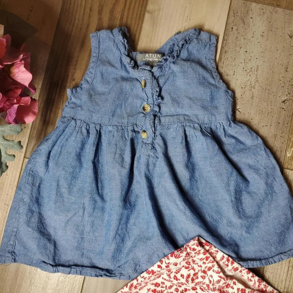 Toddler Girl Outfit Size 1-2 years 18 Months